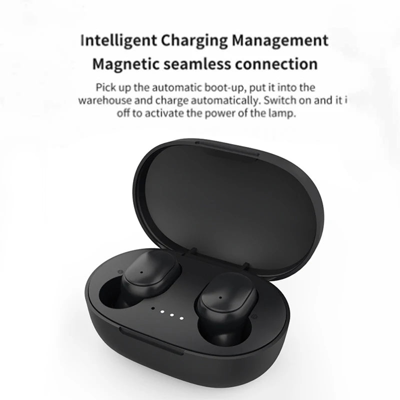 A6S TWS Earphones Wireless Bluetooth 5.1 Headphones Touch Control Earbuds With Mic Earphones Sport Waterproof Headset for xiaomi