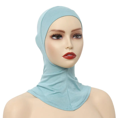 Women Muslim Underscarf Head Cover Muslim Headscarf Inner Hijab Caps Islamic Underscarf Ninja Hijab Scarf Hat Cap Bonnet
