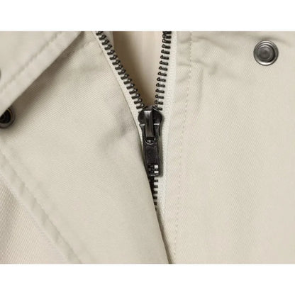 Women's Winter Jacket New 2026 High Neck Long Sleeve Elastic Hem Zipper Pocket Women's Coats Simple Female Jacket