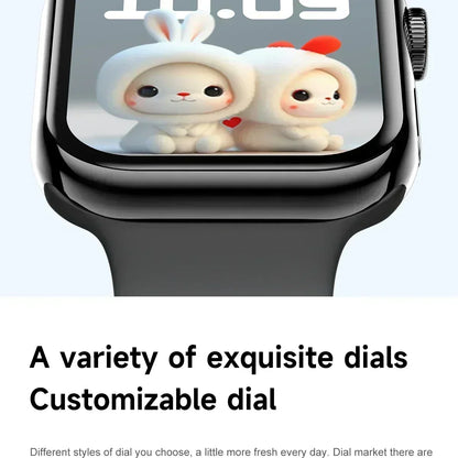2026 Series 10 Watch 10 GPS Smart Watch Memory Music Video Bluetooth Call Heart Rate Waterproof NFC Smartwatch For Apple Android