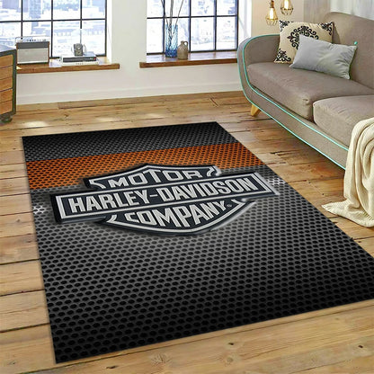 27 Style Harley-y Motorcycle Logo Rug Carpet for Living Room Bedroom Home Decor,floor Mat Non-slip for Sofa Doormat Gift kids