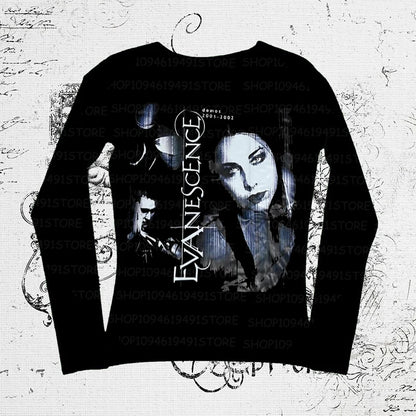 Y2k T-shir T Shirt for Women Clothing Female 90s Clothes Vintage Women's T-shirts Spring 2025 Woman Graphic Tees Y2k Top Kawaii