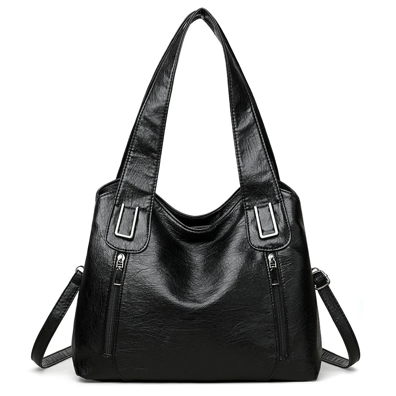Women's Crossbody Bag PU Leather Shoulder Purse Fashion Handbags Tote Bags for Ladies with Long Adjustable Strap, Gift Idea 2025