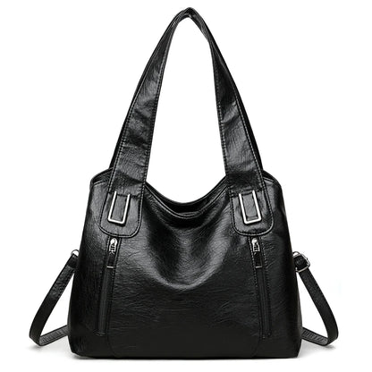 Women's Crossbody Bag PU Leather Shoulder Purse Fashion Handbags Tote Bags for Ladies with Long Adjustable Strap, Gift Idea 2025