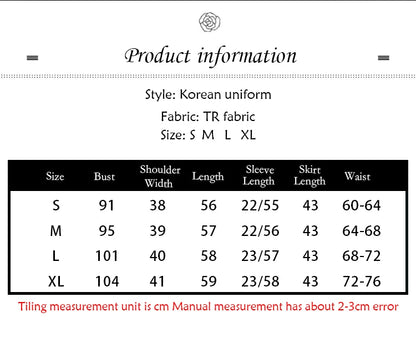 Dark Japanese Bad JK Uniform Long-sleeved Girl Orthodox Sailor Suit Role Play Handsome Long Skirt School Uniform Embroidery