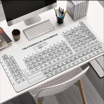 Mouse Pad Gamer XXL Custom HD Home Mouse Mat Desk Mats Periodic Table of Elements Office Carpet Gamer Natural Rubber Mice Pad