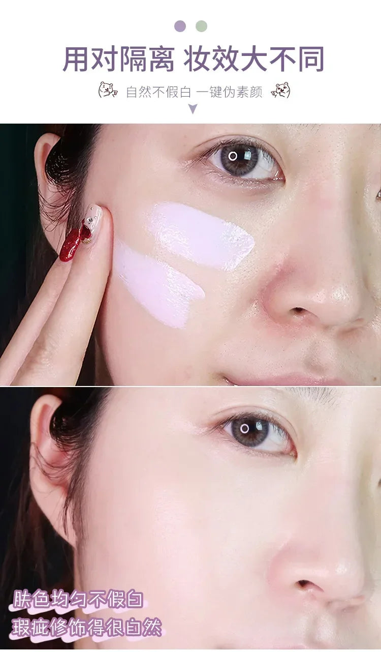4pcs Make Up Set Initial Beauty Skin Makeup Primer Moisturizing Oil Control 3-in-1 Setting Powder Cosmetics Wholesale Christmas