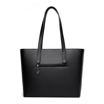 Genuine High Quality Large Capacity Shoulder Bag Female Tote Bag New Luxury Designer Handbag For Fashion Women Brand Shopper Bag