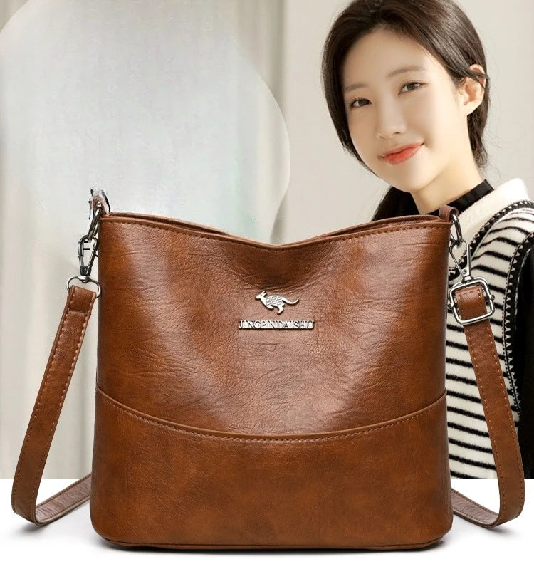 Genuine Brand PU Leather Sac Luxury Handbags Women Bags Designer Shoulder Crossbody Hand Bags for Women 2026 Purses and Handbags
