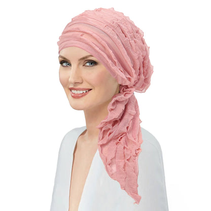 2026 New Women Muslim Inner Hijab Hat Ruffle Caps Headscarf Turban Head Wrap Bonnet Chemo Cap Headwear Turbante Mujer