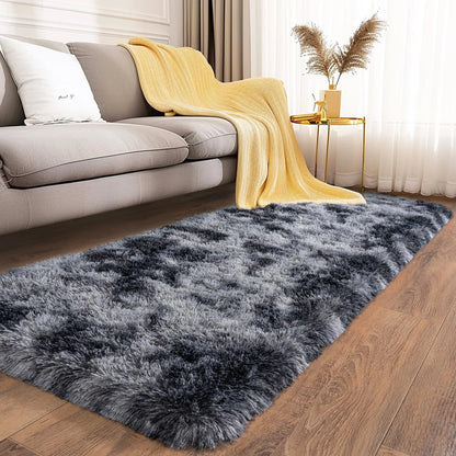 VIKAMA Ultra-Soft Running Rug Bedroom & Hallway Anti-Slip Mat Fluffy Plush Bedside Dormitory Carpet Home Decor