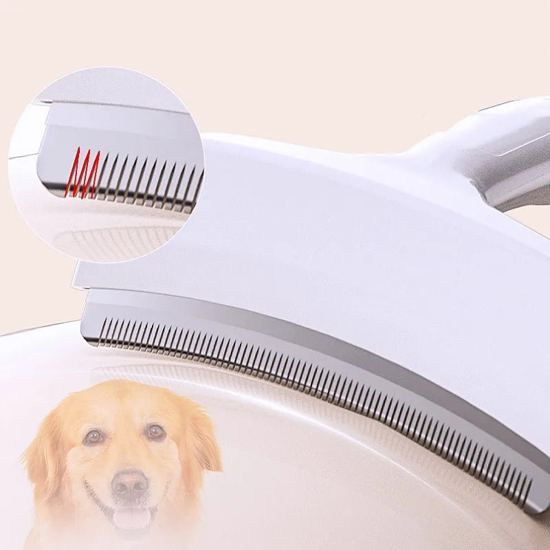 Dog Comb Knife Dogs Brush Pet Hair Shaver Cat Comb Knife Brushes for Pet Hair Trimming Washable Dog Grooming Brush Pets Supplies