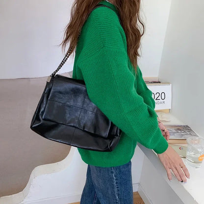 High Quality Women Pu Leather Shoulder Bag Fashion Designer Ladies Messenger Bags New Luxury Female Large Capacity Crossbody Bag