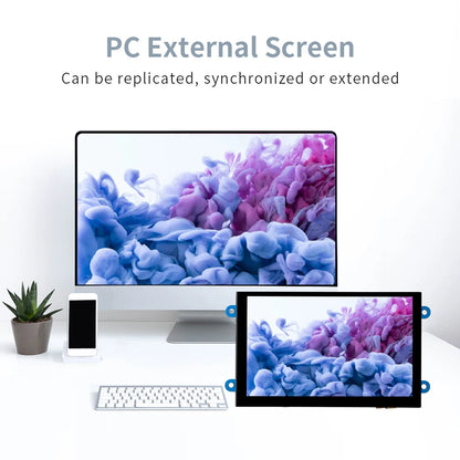 5 inch Display 800×480 monitor with Windows-support raspberry pi Portalil Monitor full hd Touch  IPS LCD  hdmi Compatible Screen