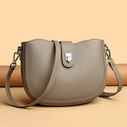 Luxury Genuine Leather Tote Bag Women Real Cow Leather Handbag Fashion Ladies Shoulder Crossbody Bags 2025 New Female Sac A Main