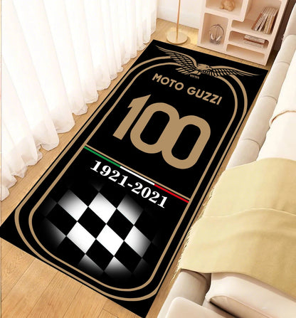 Moto G-Guzzi Bedrooom Anti Slip Anti Stain Easy Wash Door Mat Rug Room Door Mat Garage Motorcycle Mat Home décor