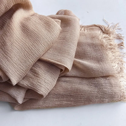 60 Color Cotton Crepe Shawl Headwraps Fashion Scarf Hijab For Women Veil Muslim Islam Hijab Cap Scarf For Muslim Shawl 200*90CM