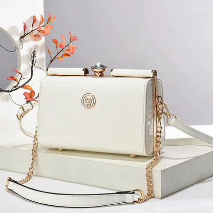 New Women Handbags Fashion Embossed Craftsmanship Portable Shoulder Bag Top-handle Diamond Ladies Bag Wedding Party Bags