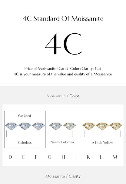 MODIAN Square & Round Halo Moissanite 925 Sterling Silver Pendant Necklace D Color VVS1 Lab Diamond Necklace For Women Jewelry