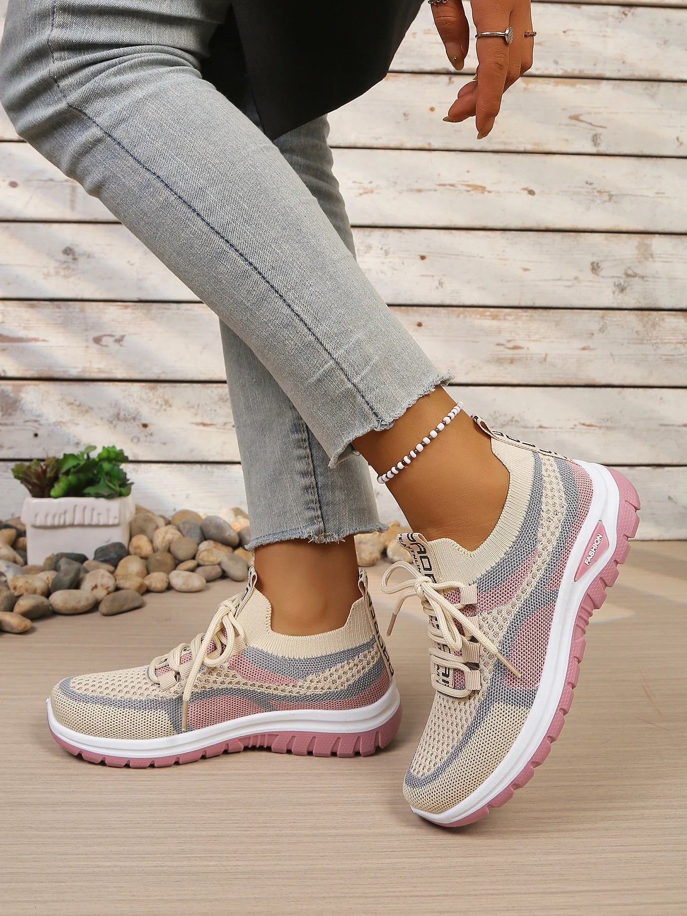 Women's Shoes Double-Color Work Shoes for Ladies, Single Shoes Casual Sneaker Shoes Woman 2026 Free Shipping Shoes