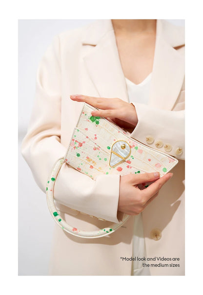 2026 WOMEN'S NEW BAG CASUAL FASHION LUXURY ORIGINAL STYLISH GENUINE LEATHER HANDBAG SHOULDER PURSE DESIGNER FEMALE K GOLD
