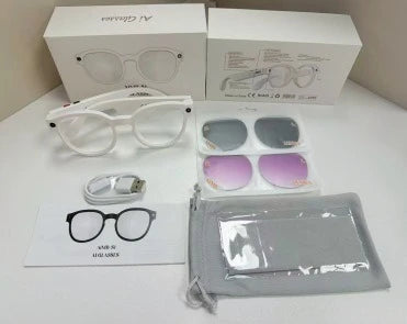 Smart Glasses Color-changing Lens AI Image Recognition Dialogue Simultaneous Interpretation Anti-shake Camera Glasses Gifts