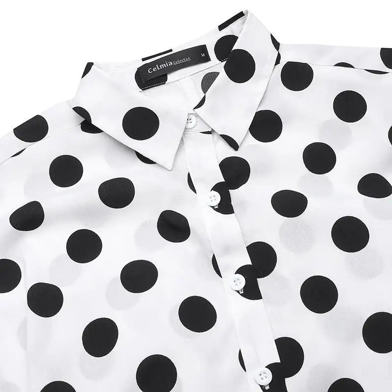 2025 Summer New Dot Leopard Print Jumpsuit Women Short Sleeve Leace-up Pocket Casual Jumpsuits Fashion Vintage Ladies Bodysuits