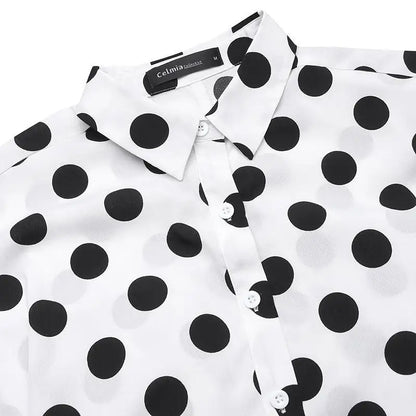 2025 Summer New Dot Leopard Print Jumpsuit Women Short Sleeve Leace-up Pocket Casual Jumpsuits Fashion Vintage Ladies Bodysuits