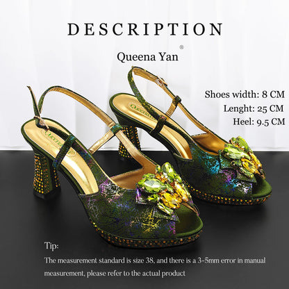 2026 Essential for Banquets  High Quality Designer Luxury Shoes and Bag  Exquisite HandBag with Peep Toe Shoes Sexy High-Heeled