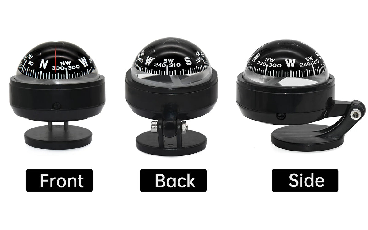 Outdoor Sea Marine Military Electronic Boat Ship Vehicle Car Compass Navigation Positioning High Precision LED Night Light