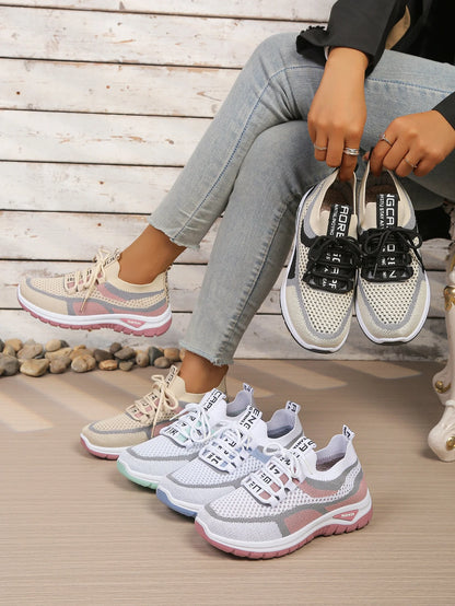 Women's Shoes Double-Color Work Shoes for Ladies, Single Shoes Casual Sneaker Shoes Woman 2026 Free Shipping Shoes