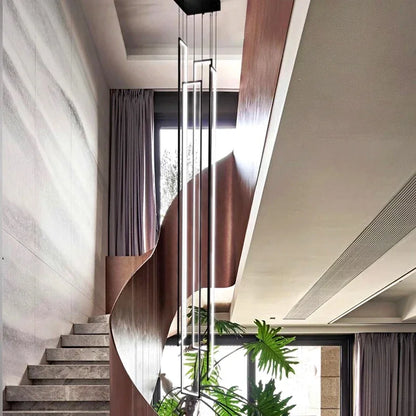Modern Stair Chandelier Pendant Lights Indoor Lighting Ceiling Lamp Hanging Light Led Chandeliers for Living Room Indoor Lightin