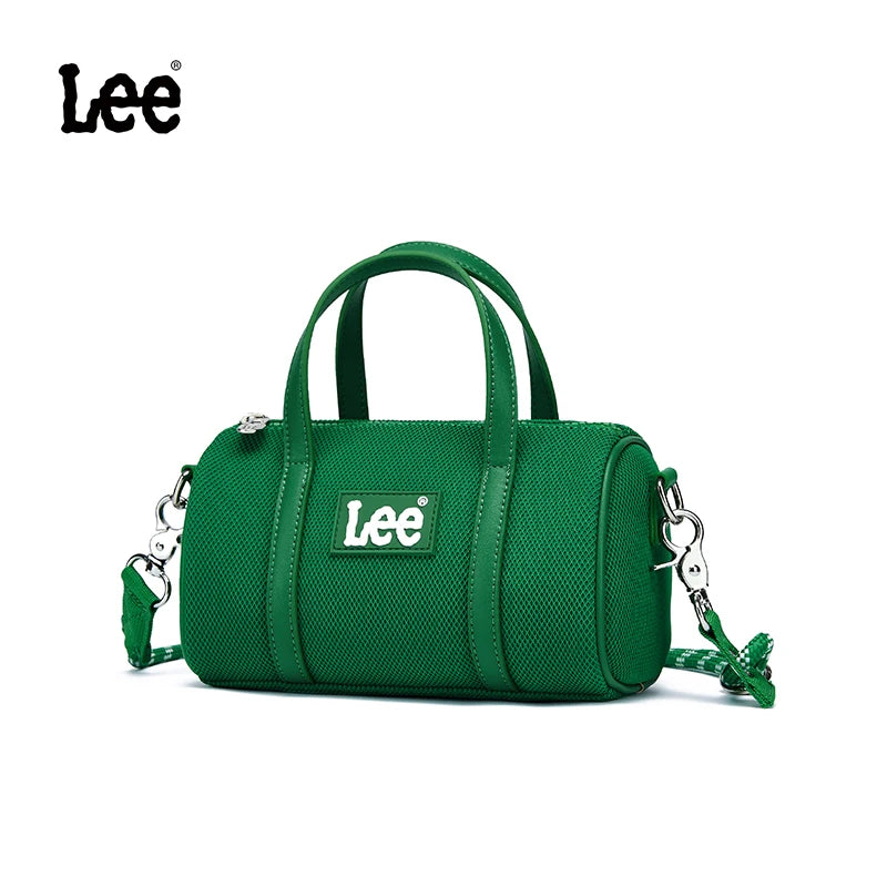 LEE Mini Classics Black Ladies Handbag Shoulder Bag Women Oxford Leather Strap Casual Small Travel Crossbody Bag Phone Pack