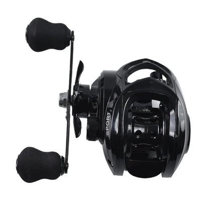 Max Drag 12kg Left/Right Hand Baitcasting Reel High Speed 7.2:1 Gear Ratio Fresh Saltwater Magnetic Brake System Ultralight Reel
