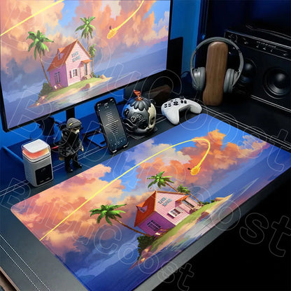 Anime Dragon Ball Non-slip Mousepad Office Laptop Game Keyboard Accessories Goku 90x40cm Computer Deskmat Gaming Carpet Boy Gift