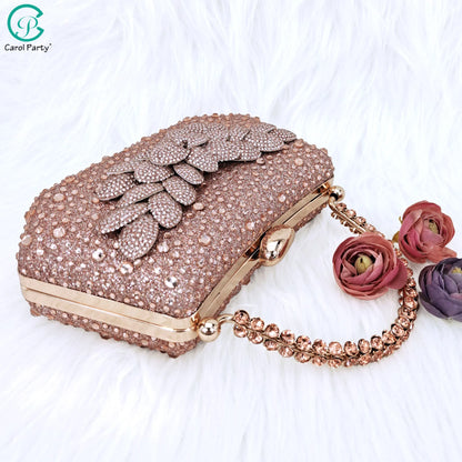 Nigerian Banquet Shoes and Bags African Fashion Peach Ladies Matching Shoes and Bags Pointed Toe High Heels Wedding Party