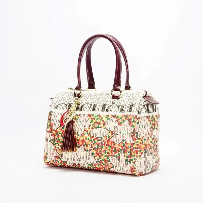 CH Luxury Brand Ladies Bucket Bag Designer New Ladies Large Capacity Exquisite Floral Pattern Travel Banquet High Grade Handbag