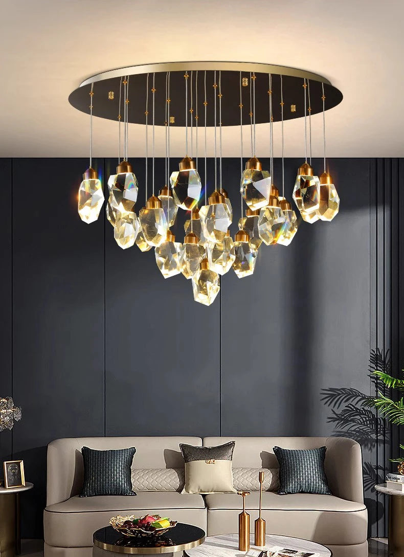 Living room decoration salon bedroom decor dining room Pendant lamp led lights for room indoor Chandelier lighting Chandeliers