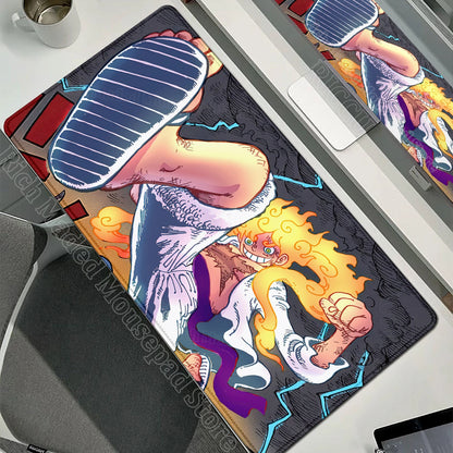Anime Gamer Keyboard MouseMats One P-Piece Gaming Mouse Pad XXL Speed Rubber Cartoon Big Computer Desk Mat PC E-Sports Mousepad