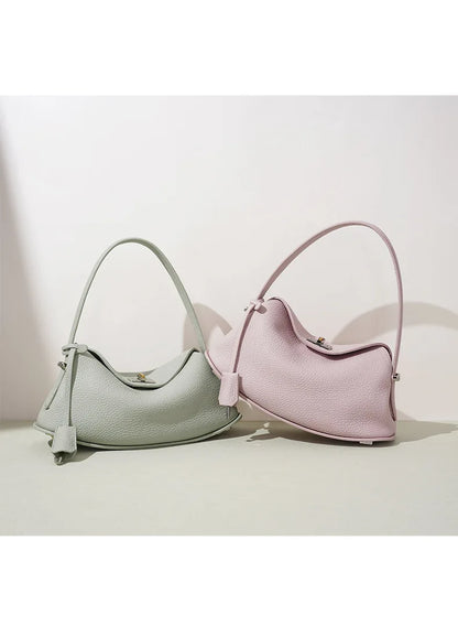 Genuine Grade Women's Leather Handbag Luxury Deisgner Brand Ladies Small Shoulder Crossbody Purses Bags for Woman Tote 2026 New