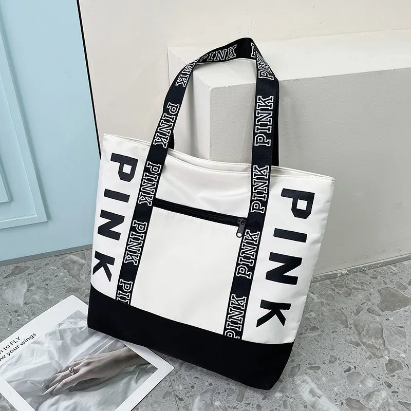 Leisure Large Capacity Tote Bag for Women Shoulder Bags Simple Class Bag for Girl Fashionable Purse and Handbag Bolsos De Mujer