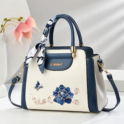 Fashion Luxury Handbags Women's Shoulder Bags Temperament Mom Elegant Retro Crossbody Bags High Capacity Tote Bag Wedding Bags