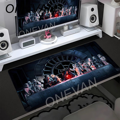 Star Wars Larger Mouse Pad XXL 900x400 Speed Pc Computer Keyboard Desk Mat Gaming Accessories Mousepad Durable Non-slip Mats