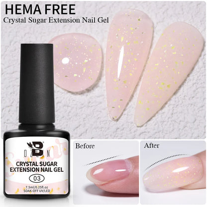 7.5ml Golden Light  Magnetic Gel Golden Gems Magnetic Gel Nail Polish Cat Nail Sparkling Glitter Semi Permanent Varnish
