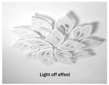 Modern LED Ceiling Chandeliers Light for Living Dining Room Bedroom Ceiling Lamps  With Remote Control Dimmable Lights Fixtures