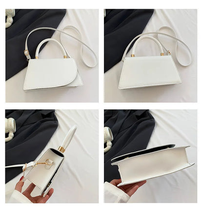 Texture Small Bag for Women, New Trend This Year Solid Color Crossbody Bag, Fashionable Hand-held Small Square Bags Trend