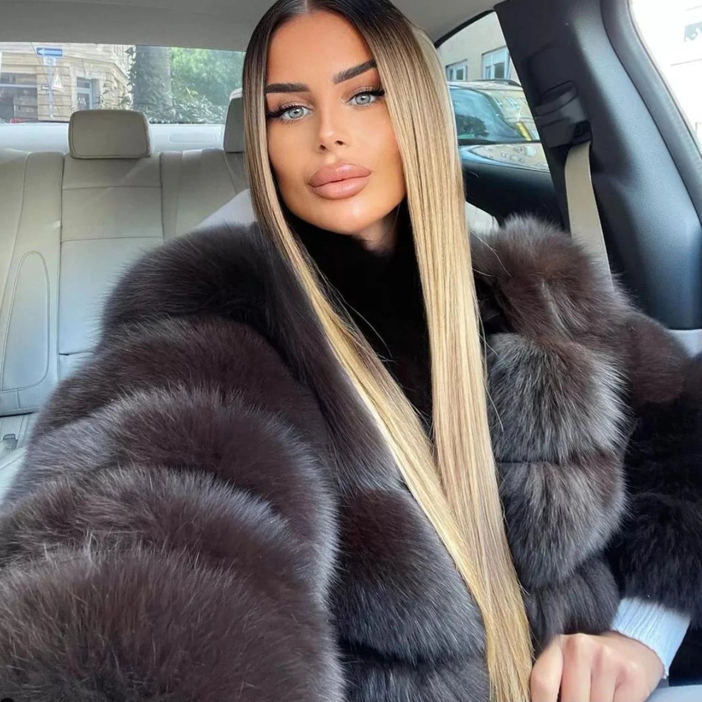 Women's Fur Coat Fox Fur Jackets for Women Clothing Natural Real Fox Fur Jacket Coats for Women Fur Jacket in Promotion