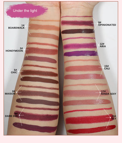 Private Label Lip Set Three-piece Lip Liner Matte Lipstick Lip Gloss Moisturizing Long-lasting High Pigment Lip Kit Wholesale