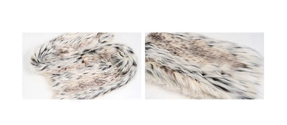 Mauroicardi Autumn Winter Luxury Brands High Quality Designer Colorful Thick Warm Long Hairy Faux Fur Scarf Unisex Fur Shawl