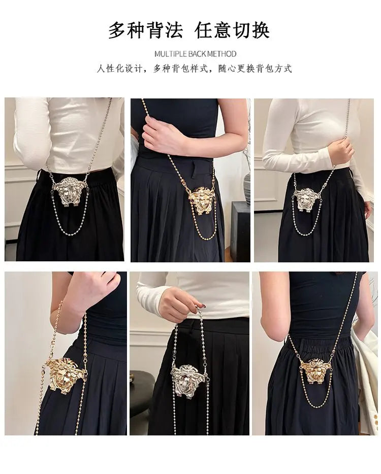 Letter Logo Diaper Bag Women's Leather Tote Luxury Crossbody Bag Vintage Minimalist Designer Large Capacity Fashionable